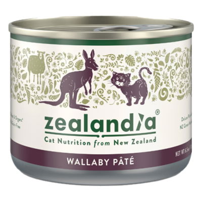 Zealandia Wallaby Pate Adult Cat Wet Food